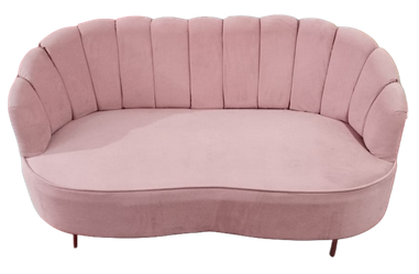 Baby Pink Love Sofa